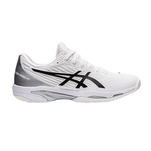 ASICS Women White/Black Solution Speed FF 2 Sneakers Size 6.5